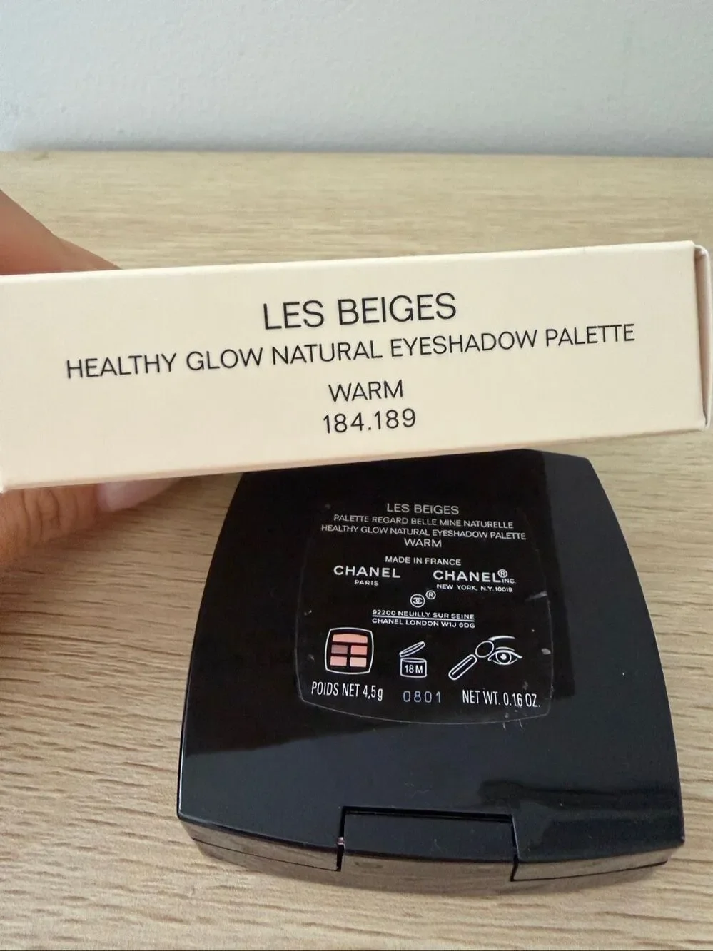 Chanel Les Beiges Healthy Glow Natural Eyeshadow Palette Warm